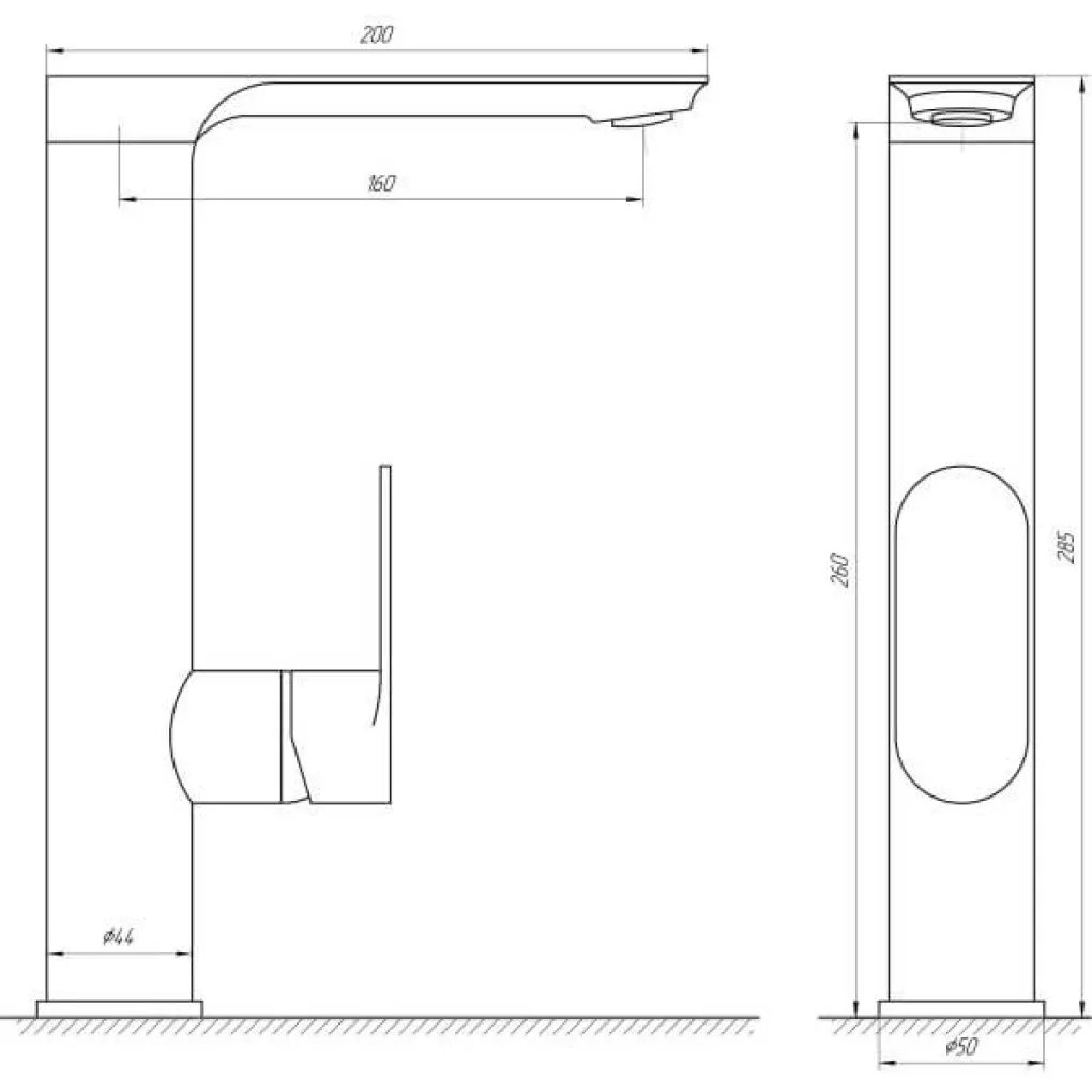 Смеситель для кухни Globus Lux Ontario GLO-0203L- Фото 4